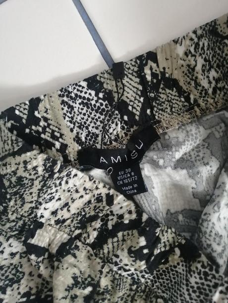Sukňa so zvierací vzorom, amisu,38