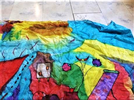 Hodvábna šatka desigual, desigual,l