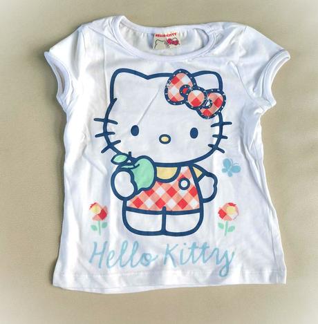 Nové,92 hello kitty tricko, 18-24 mes., 92