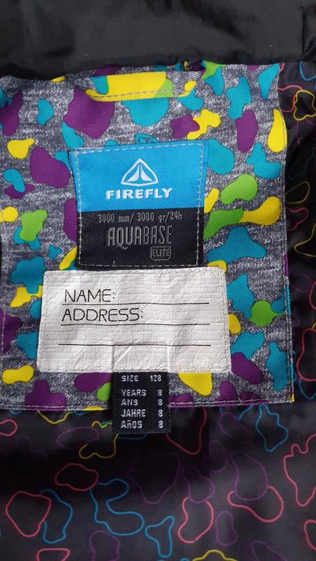 Lyžiarska bunda firefly, 128