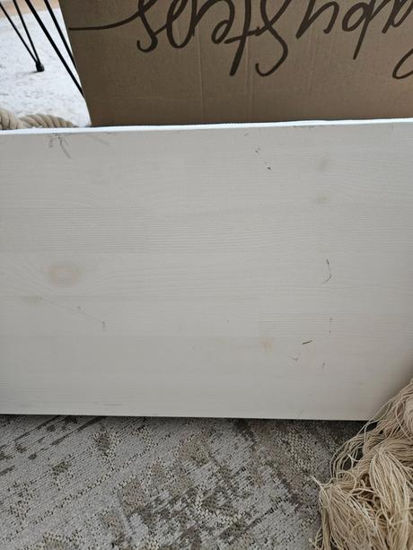 Drevená hojdačka svetlosivá nová, 