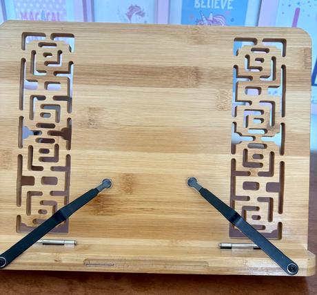 Bambusový držiak ma tablet/knihu, 