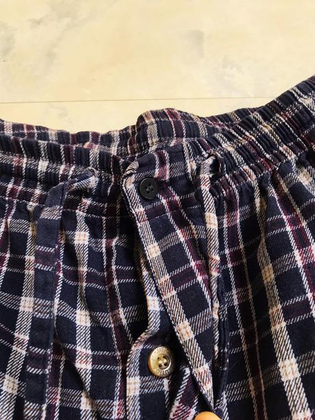 Flanelové nohavice, xl