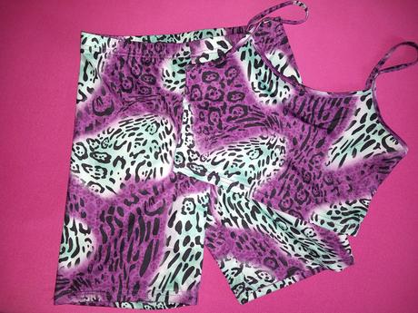 Súprava šortky a top, xs