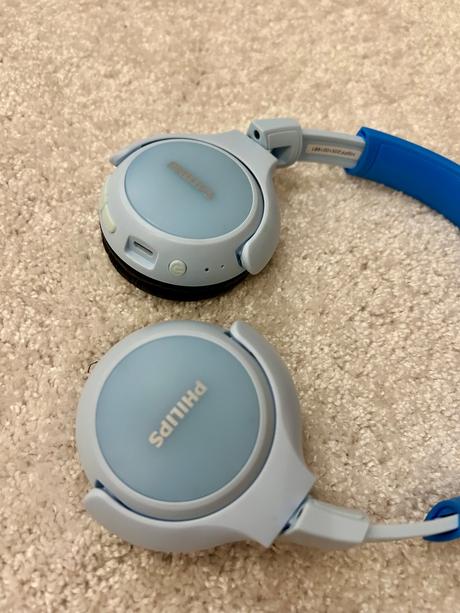 Detské bezdrôtové slúchadla philips takh402bl, philips