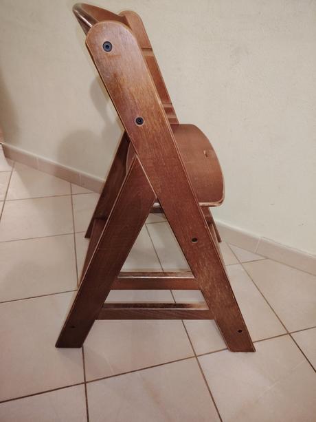 Rastúca jedálenská stolička,zn.hauck, hauck