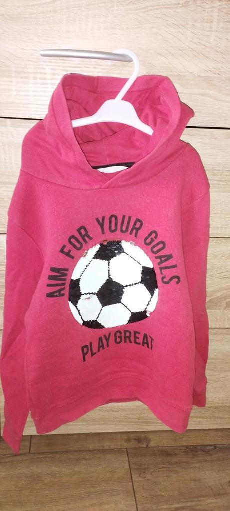 Štýlová mikina 122/128, h&m,122