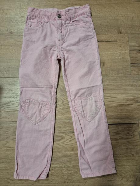 Menčestráky so srdiečkami, h&m,128