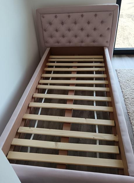 Detská čalúnená posteľ, šírka (cm): 90,dĺžka (cm): 200