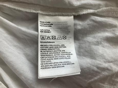 Letné šaty, h&m,116