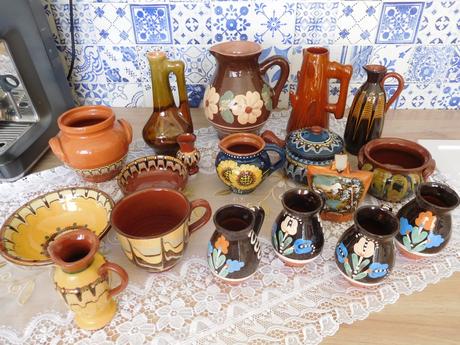 Keramika  farebná rozna, 