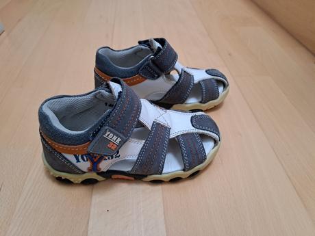 Kožené sandáliky, vd. max. 15,5 cm, bären-schuhe,25