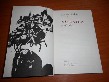 Valgatha a iné prózy, ľudovít kubáni,