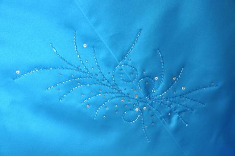 Spoločenské šaty - tyrkysové, 36