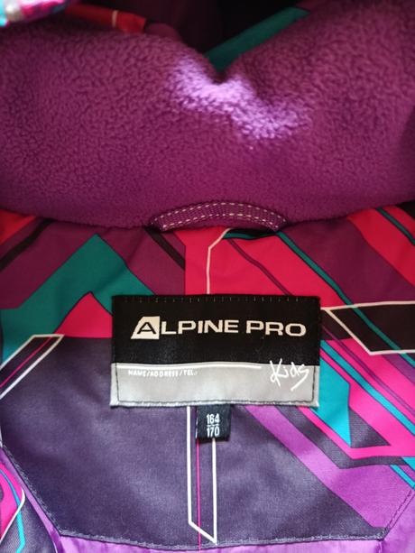 Dievčenská bunda, alpine pro,164