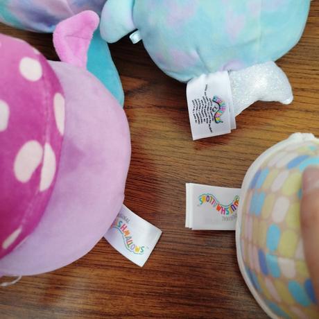 Hračky squishmallows originál 4ks,