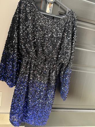 Flitrovane saty, desigual,s