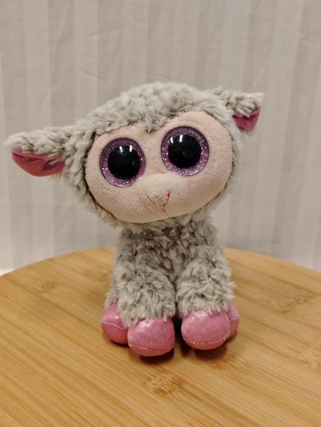 Plyšová ovečka dixie, ty beanie boos, 15 cm, 