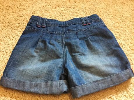 Krásne riflove kratasky mothcare, mothercare,104