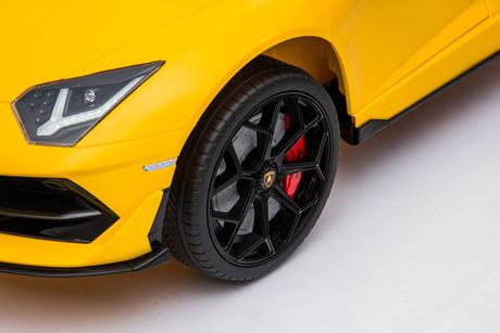 Elektrické autíčko lamborghini aventador žlté,