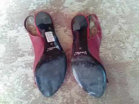 Kožené sandále, 38