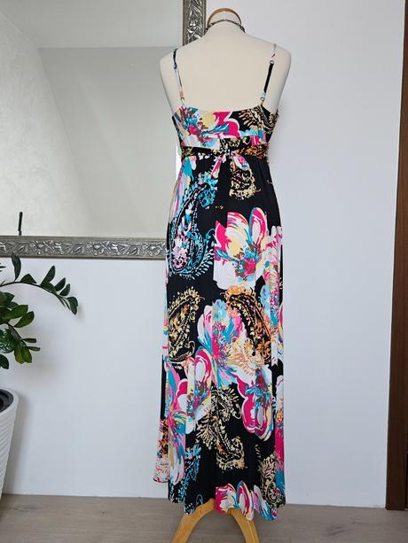 Dlhé letné šaty chantall 42, chantall,42