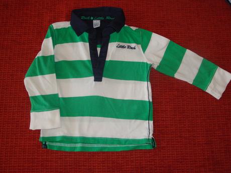 Polokošeľa so zeleným pásikom, dopodopo,86