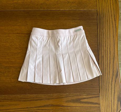 Prekrásna skladaná kožená suknička mayoral, mayoral,110