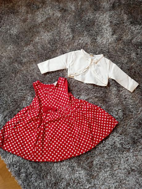 Šaty hm 74, svetrík ido 74, ido,74