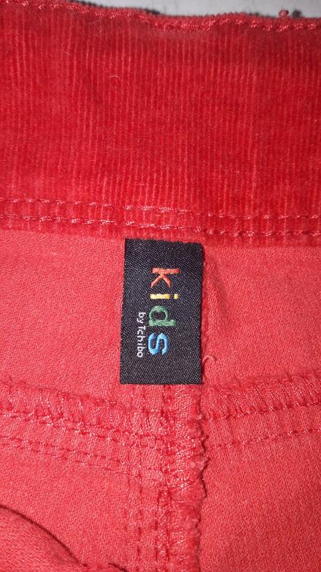 Menčestrové sýtočervené krátke nohavice, tcm,146