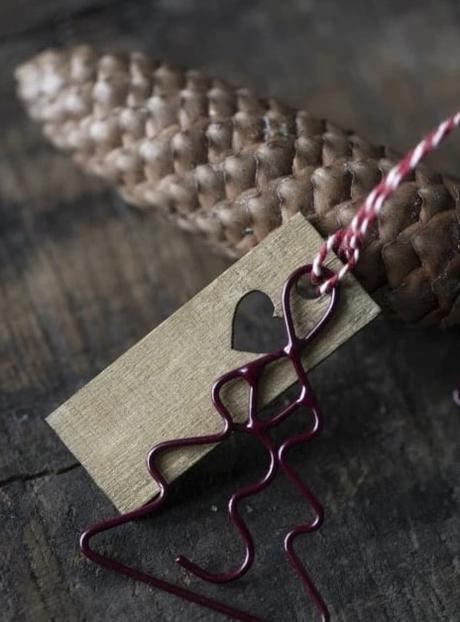 Kovové adventné čísla stromčeky ib laursen, 