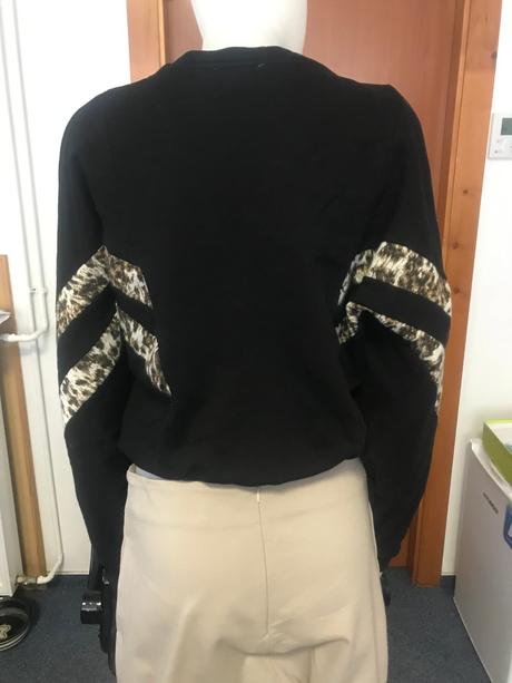 Mikina s kontrastnými pásikmi, uni, 