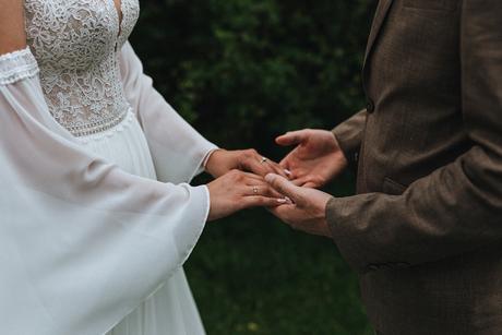 Boho svadobné šaty šité na mieru, 38