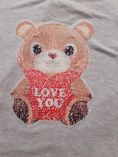 Mikina s meniacim obrázkom v. 134/140, 134