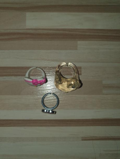 3x prstene hello kitty, 