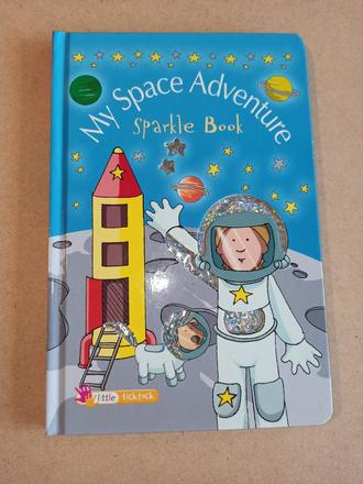 My space adventure sparkle book, 