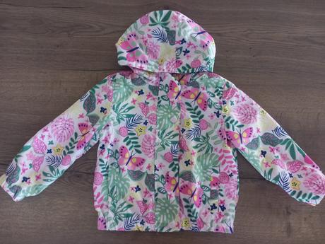 Jarná šuštáková bundička kvety veľ.104, sinsay,104