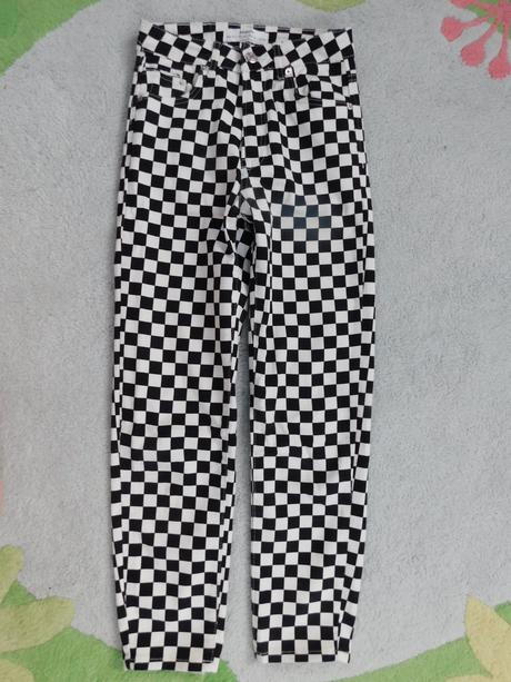 Riflové nohavice stradivarius, stradivarius,34