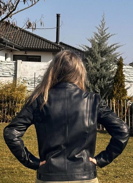 Bunda na motorku kožená ixs x73725, 40
