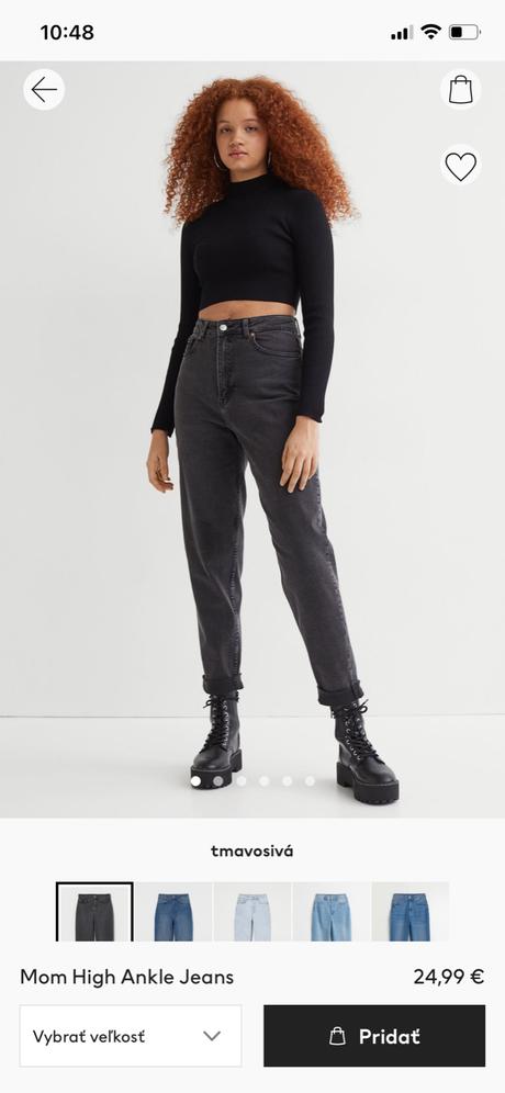 Dámske rifle, h&m,36