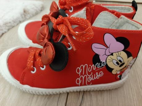 Kotníkové plátenky minnie maus, disney,31