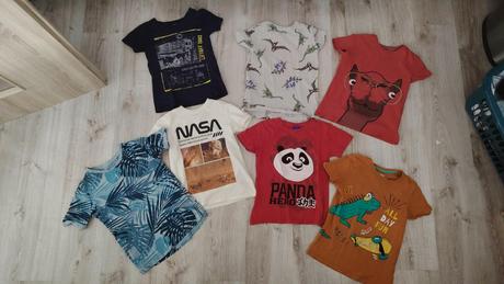 Tričká 122/128, 122