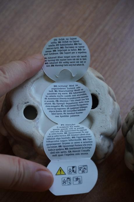 Svietnik na čajové sviečky,