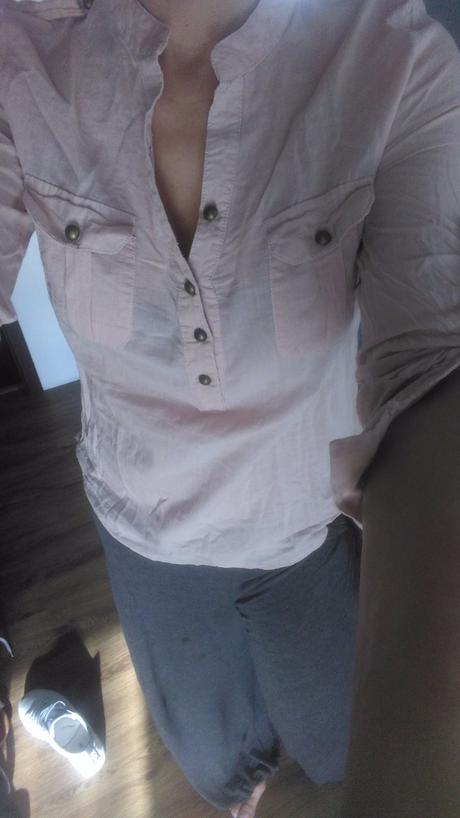 Svetloruzova tenká blúzka , m