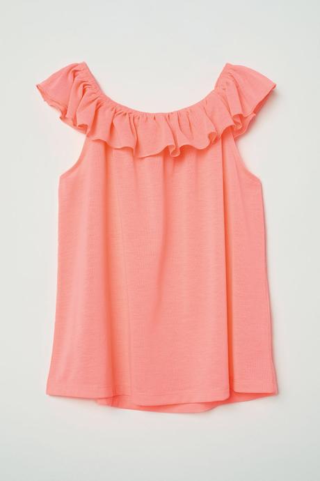 Top s volánom h&m - 152/158, h&m,152