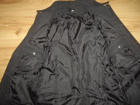 Športovo elegantný kabát, h&m,50