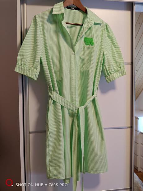 Karl lagerfeld originál úžasné dámske šaty m, m