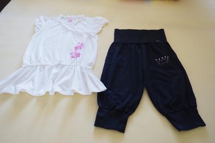 Dievčenské tričko s teplákmi, 140–152