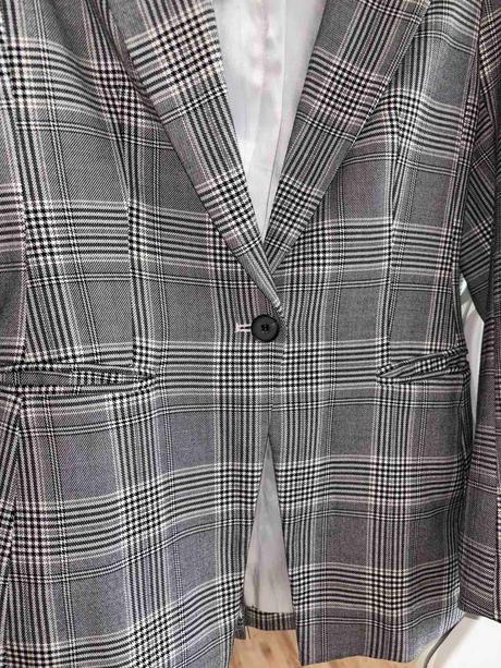 Kárované sako h&m 36, h&m,36 / s