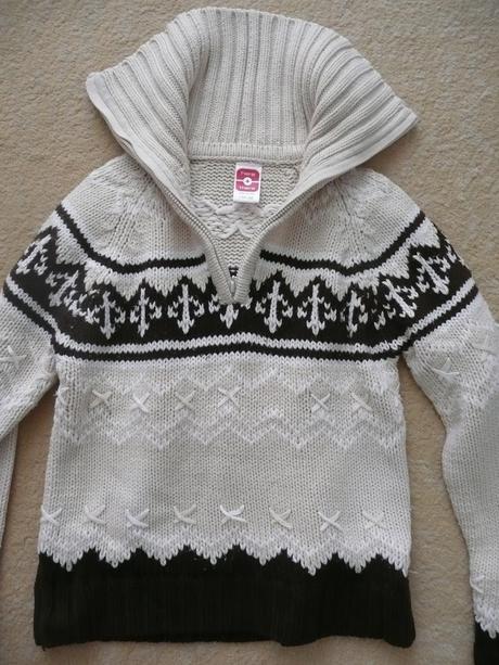 Zimný rolák v. 128, h&m,128